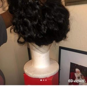 Human hair lacefront wig